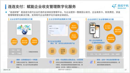 中國(guó)第三方支付市場(chǎng)專(zhuān)題分析2024 連連支付位列企業(yè)數(shù)字化服務(wù)第一陣營(yíng)